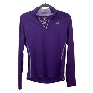 Champion Power Flex 1/4 Zip Purple Size Medium
